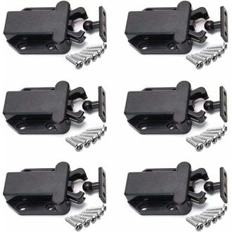 OEM [mai Usato]loquets &Agrave; Lib&eacute;ration Tactile Pour Placard 6 Pezzi Push To Open Loquets Non Magn&eacute;tiques Pour Tiroir Fermeture Pour Placard Meubles Porte Arm