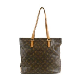 Louis Vuitton Pre-owned Tote Bags, female, Brown, Size: ONE SIZE Pre-owned Monogram Cabas Mezzo Tote Bag