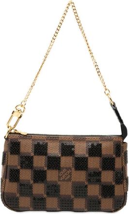Louis Vuitton Pre-owned Clutches, female, Brown, Size: ONE SIZE Pre-owned Elegant Handbag