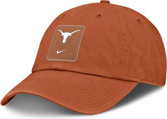 Nike Texas Sideline Gameday Club Nike Mens College Adjustable Hat in Orange | NC0181FTXE-9TV