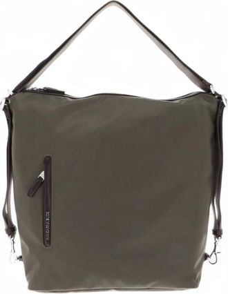 Mandarina Duck Hunter Schoudertas - Dames - Handtassen - Groen - ONE Size - Nylon - Tassen