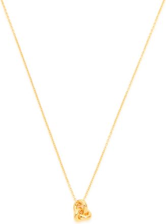 Otiumberg Mini Knot 14kt Gold Vermeil Necklace - One Size