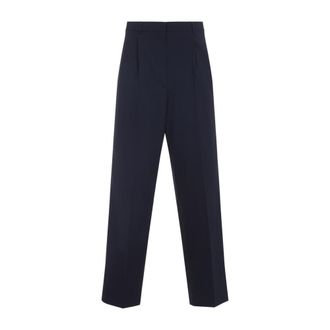 Miu Miu Blue Wool Pants