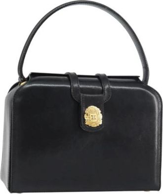 Celine Pre-owned Leren Handtas - Dames - Vintage Handtas - Zwart - ONE Size - Leer - Vintage