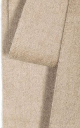 Max Mara Beige Logo Scarf