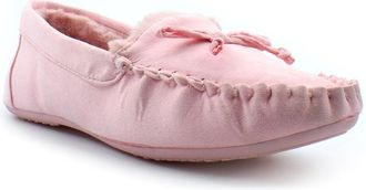 Generic Womens Moccasin Slippers Ladies Slip On Slippers Ladies Moccasin Slippers Womens Slip On Slippers Womens Moccasins Ladies Moccasins Faux Suede Faux Fu