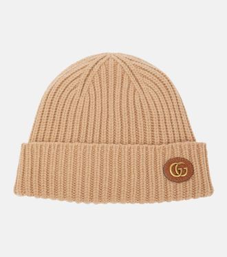 Gucci Double G wool and cashmere beanie