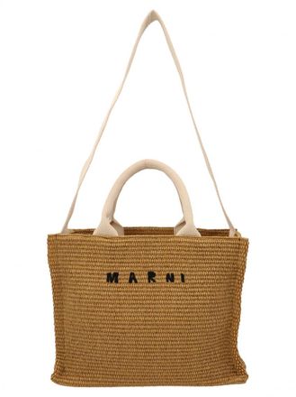 Marni Beige Mini Tote shopping bag