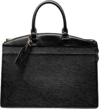 Louis Vuitton Pre-owned Handbags, female, Black, Size: ONE SIZE Pre-owned Riviera