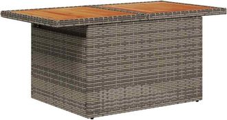 vidaXL Conjunto De Sof&aacute; De Jard&iacute;n 6 Pcs Gris Polirat&aacute;n Vidaxl