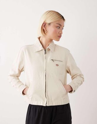 Dickies Painter - Giacca sfoderata in tela beige chiaro-Neutro