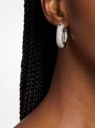 Michael Kors Pav&eacute; Square Hoop Earrings