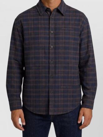 Off-white checked padded overshirt