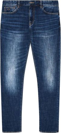 A|X Armani Exchange Stretch Denim Skinny Jeans - Heren - Slim Fit Jeans - Blauw - W31 - Denim - Jeans