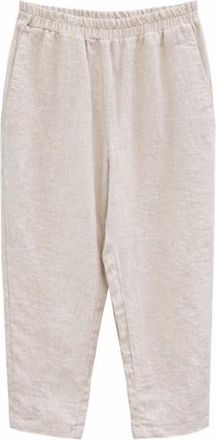 Mazine Straight Leg Linen Pants Freizeithose f&uuml;r Damen | grau