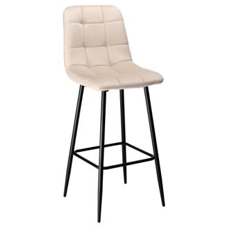 OEM Taburete De Bar Hamilton De Terciopelo Beige