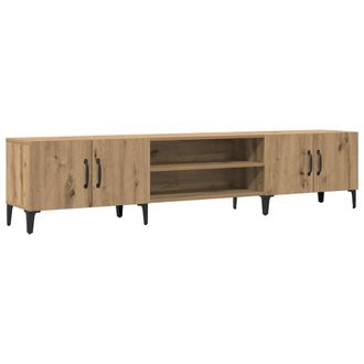 Berkfield Home TV Cabinet Artisian Oak 180x31.5x40 cm Engineered Wood in Brown