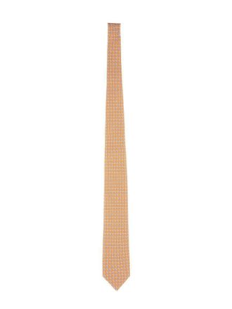 Ferragamo Tie Print Gancini