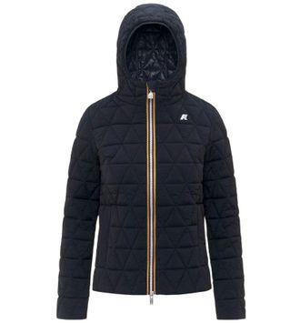 K-Way Lil Diamond Quilted Hooded Jacket