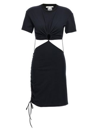 Nensi Dojaka Womens Cut-Out T-Shirt Dress