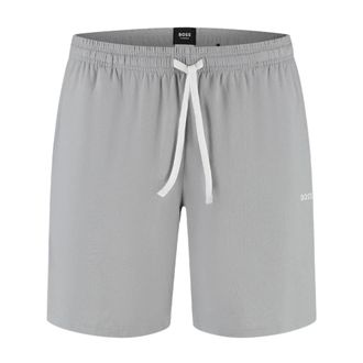 HUGO BOSS Heren, Korte broeken, Grijs, Maat: XL Katoen