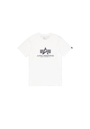 Alpha Industries T-Shirt ALPHA INDUSTRIES Basic T-Shirt BL Rainbow Ref., Herren, Gr. XXL, weiss (wei&szlig;), Obermaterial: 100% Baumwolle, Shirts T-Shirt
