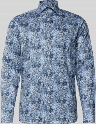 Olymp Slim Fit Business-Hemd mit Kentkragen Modell Savio in Bleu, Gr&ouml;&szlig;e 38