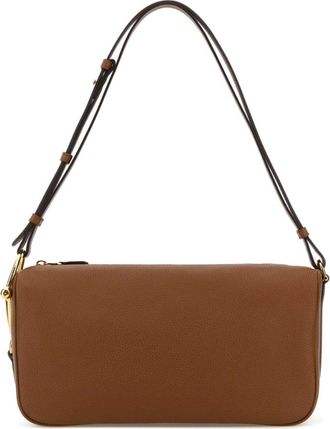 Gucci Brown Half Horsebit Medium shoulder bag