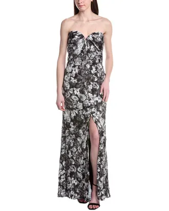 Tadashi Shoji SHO BY Tadashi Shoji Printed Sleeveless Maxi Dress