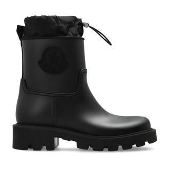 Moncler Kickstream Rain Boots - female - Moncler - Wellies - Black - 7 UK - Shoes