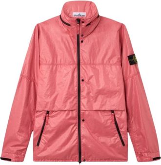 Stone Island Hombre, Chaquetas, Rosa, Talla: XL