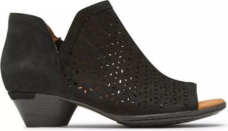 Cobb Hill Womens Laurel Open Boot In Black