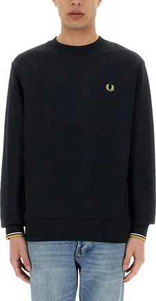 Fred Perry Sweatshirt With Logo-Uomo