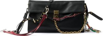 Prada Borsa a spalla Soft Sound grande - Nero