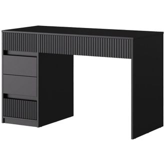 Vicco Tavolino da toilette Omira, Nero, 120 cm Senza specchio