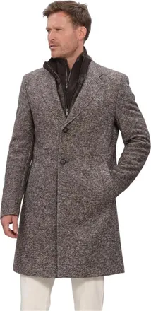 HUGO BOSS Jassen, Heren, Bruin, M, Leer, Heren Jassen C-hyde
