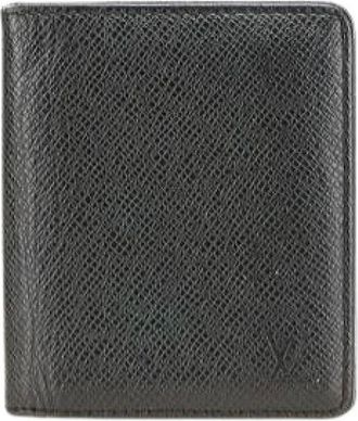 Louis Vuitton Pre-owned Wallets, female, Black, Size: ONE SIZE Pre-owned Canvas wallets