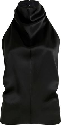 Khaite Rone Top - Dames - Tops - Zwart - Maat: S Zijde