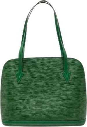 Louis Vuitton Pre-owned Shoulder Bags, female, Green, Size: ONE SIZE Pre-owned Lussac