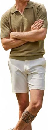 Tori Richard Ocean Drive Boucle Polo - Plus In Sage