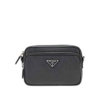 Prada Saffiano leather crossbody bag Man One Size