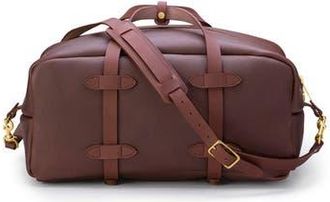 Ezra Arthur Frontier Leather Duffle Bag in Brown at Nordstrom