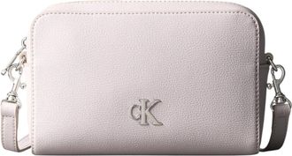 Calvin Klein Jeans Womens MINIMAL MONOGRAM EW CAMERA BAG LV04K3162G Crossover, Purple (Orchid Ice), One Size