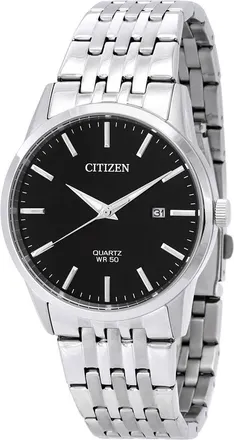 Citizen Quartz Black Dial Mens Watch BI5000-87E