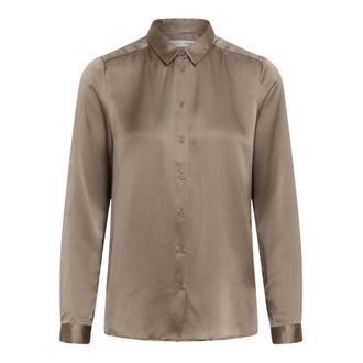 Inwear Shirt - Dames - Overhemden - Bruin - S - Overhemden