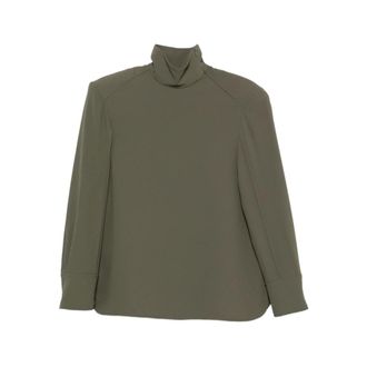 Iro Orbison Top - - Tops - Donna - Verde - XS