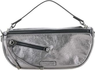 Gianni Chiarini Borsa tote con zip - Argento