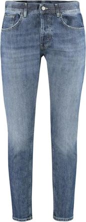 Dondup Klassieke Denim Jeans - Heren - Regular Fit Jeans - Blauw - W35 - Denim - Jeans