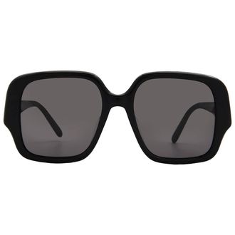 Loewe Smoke Square Ladies Sunglasses LW40134U 01A 54