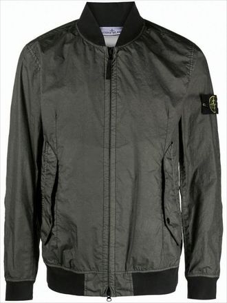 Stone Island Lightweight Grey Polyamide Jacket